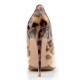 ELLIE White/Leopard 12cm Stiletto High Heel Pumps
