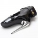 BALLET Ankle Boots Lockable Black Patent/Chrome Side
