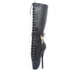 BALLET Knee High Boots Lockable One Lock