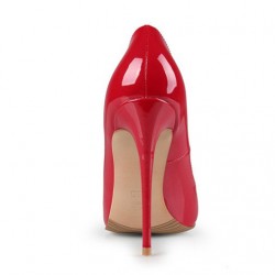 ELLIE Classic Red Patent Pointy 12cm Stiletto Heel Pumps