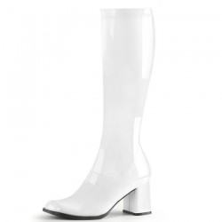 GAGA Knee High Gogo Boots Stretch