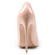 ELLIE Classic Nude Pointy 12cm Stiletto High Heels Back